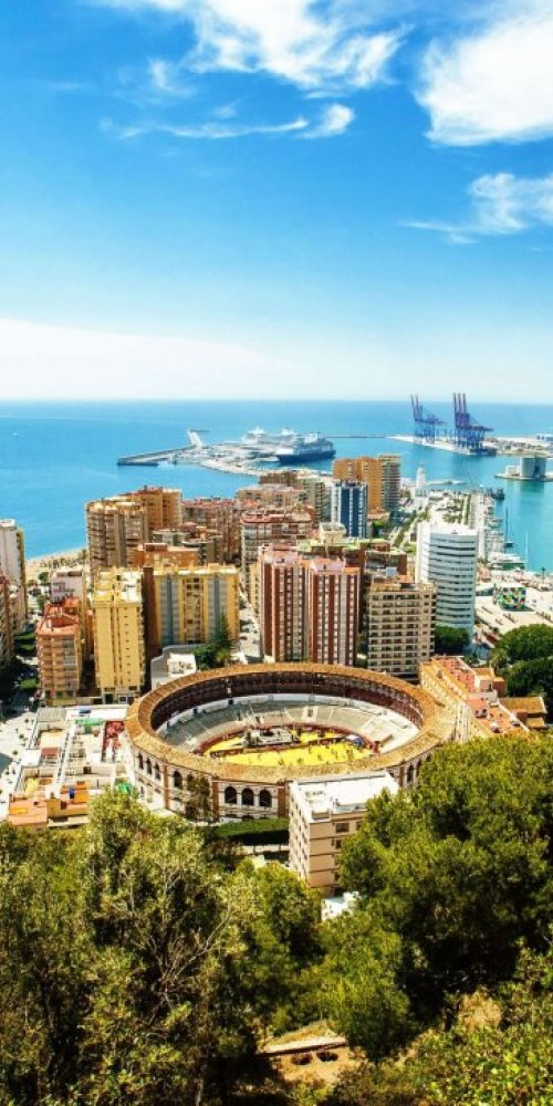 Scenic road near Málaga