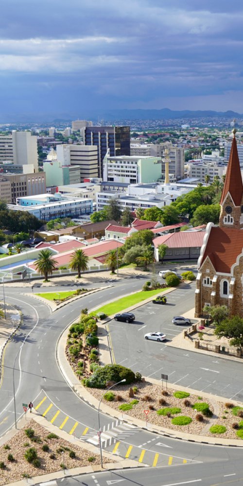 Scenic drive near Windhoek