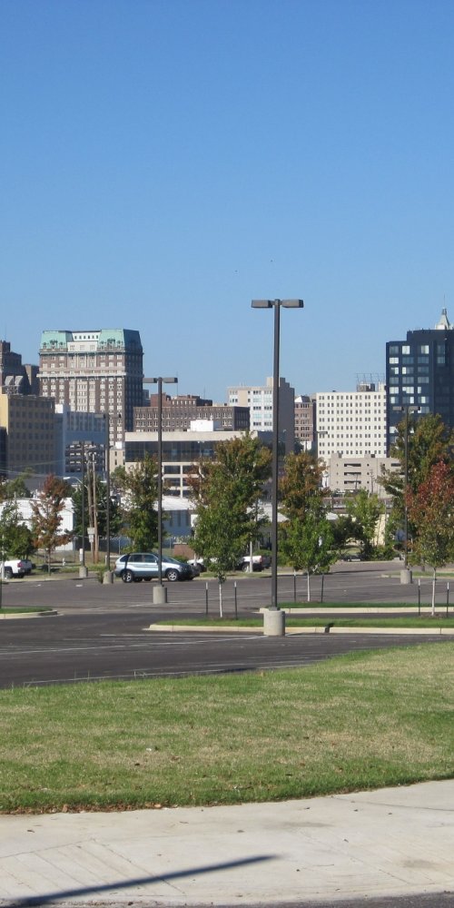 Scenic drive near Memphis, TN