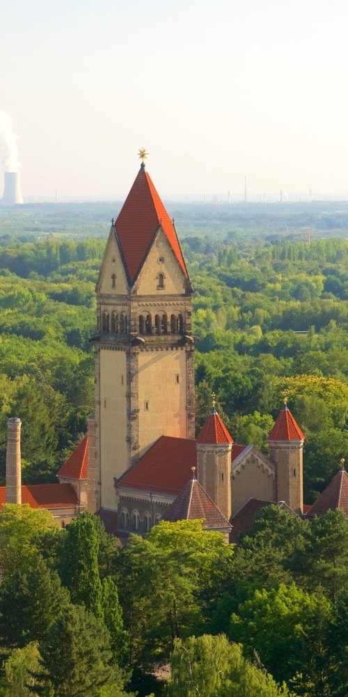 Scenic stop near Leipzig, DE