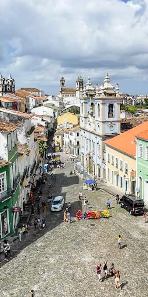 Scenic route around Salvador, BR