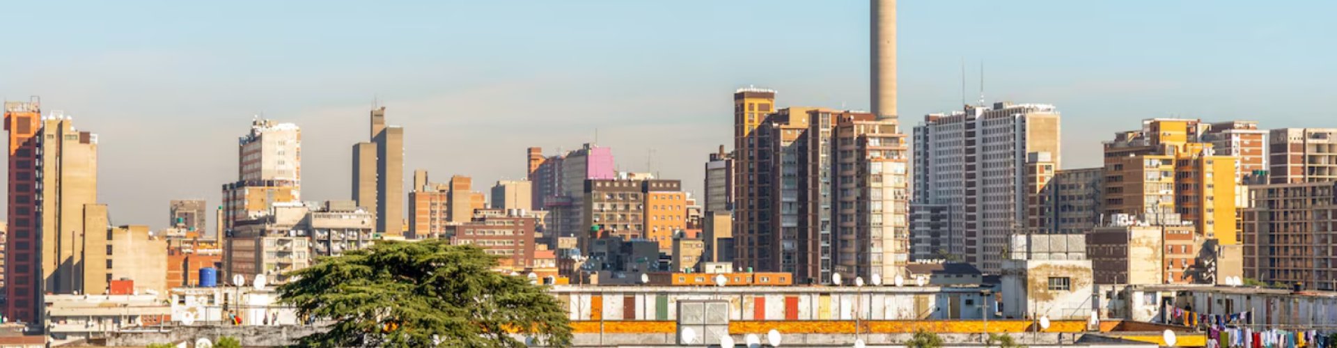 Sunset over Edenvale countryside