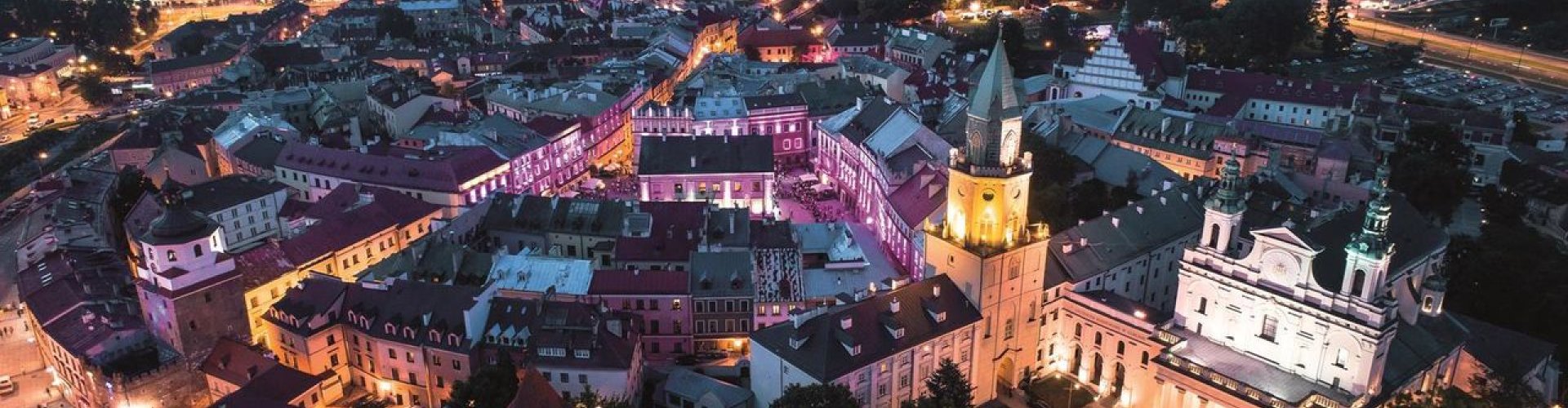 Road trip countryside near Lublin