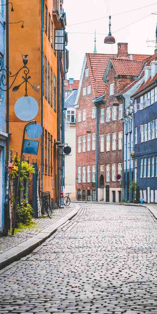 Scenic drive near Copenhagen