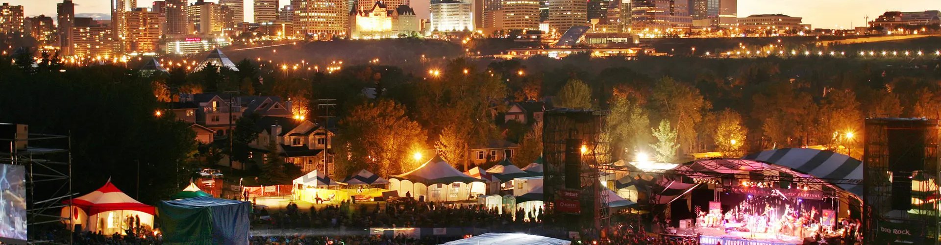 Road trip landscape near Edmonton