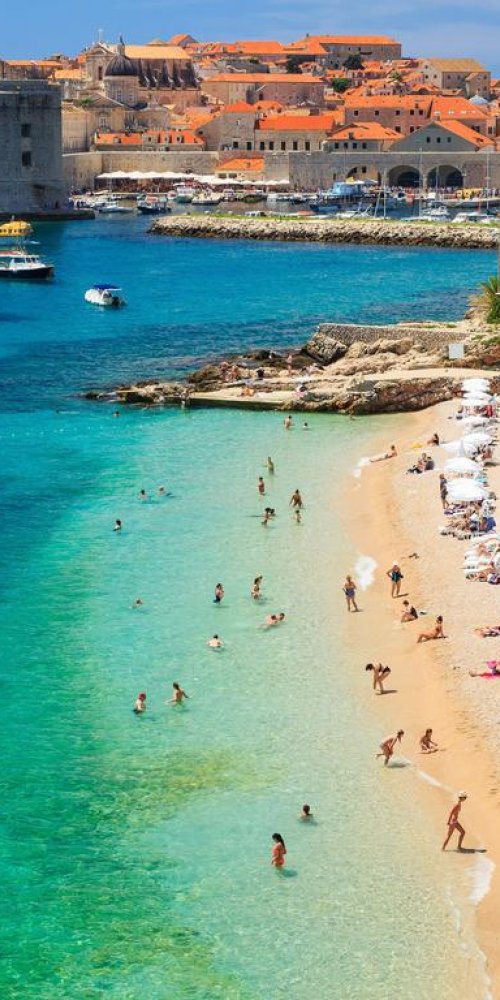 Scenic View near Dubrovnik