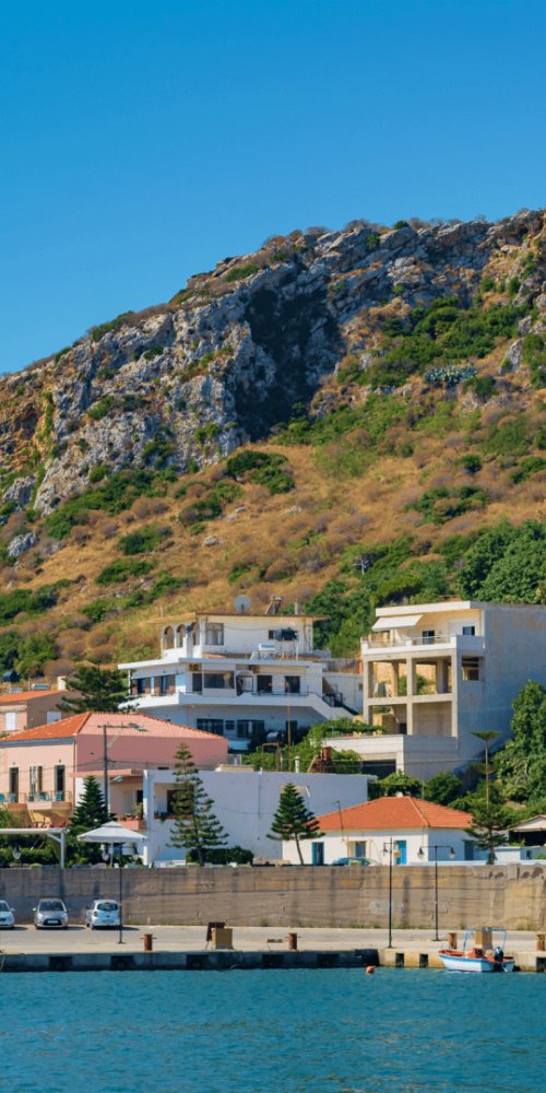 Scenic road near Kolimvari