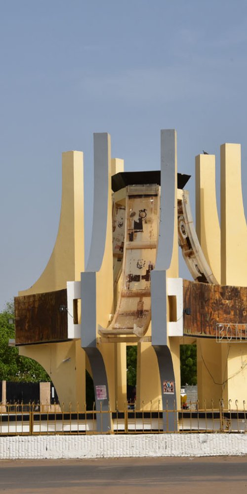 Scenic drive near Ndjamena, TD