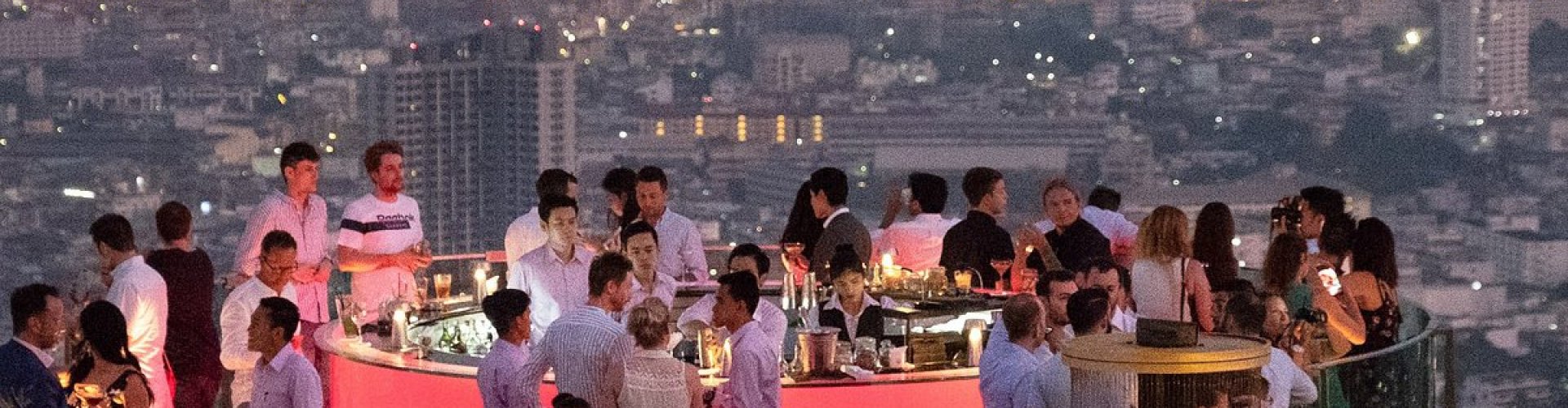 Sunset road in Thailand