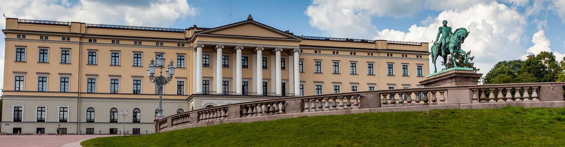 Road trip landscape near Oslo