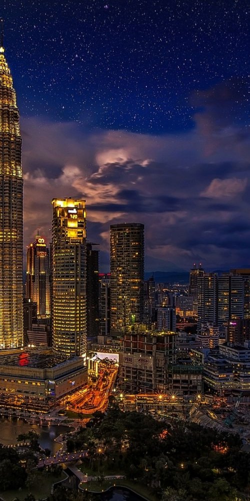 Scenic view en route from Kuala Lumpur