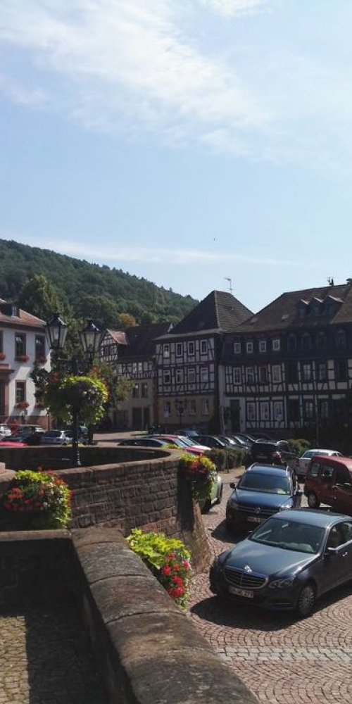 Scenic drive near Gelnhausen