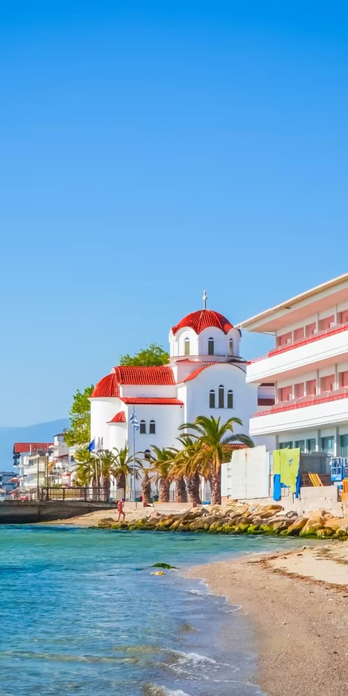 Scenic road near Kateríni, GR