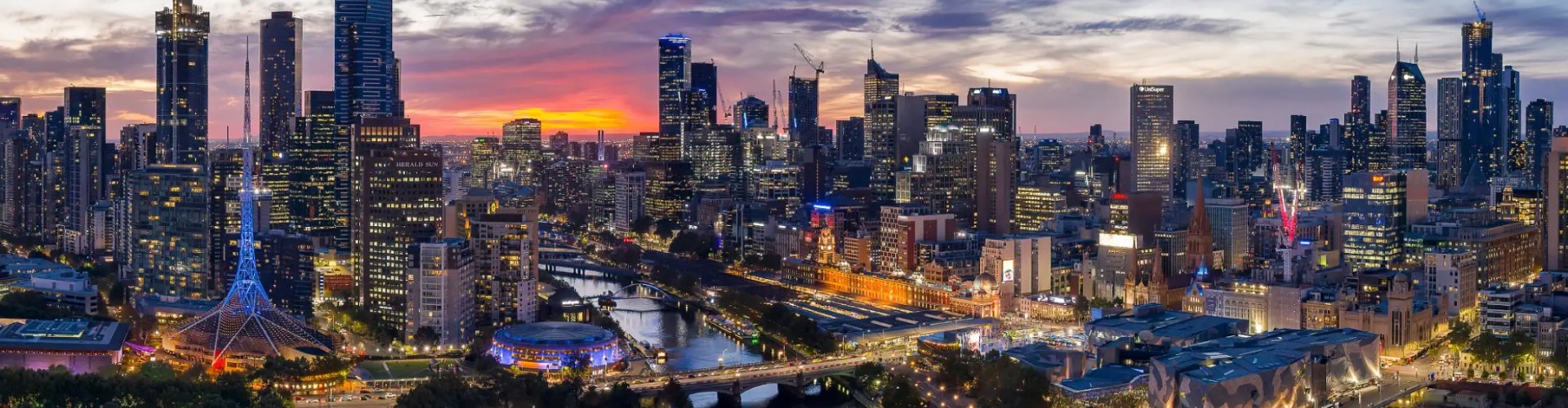 Road Trip Sunset near Melbourne, VI, AU