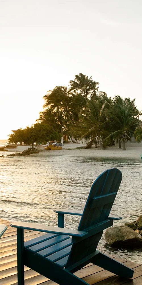 Scenic drive in Aruba