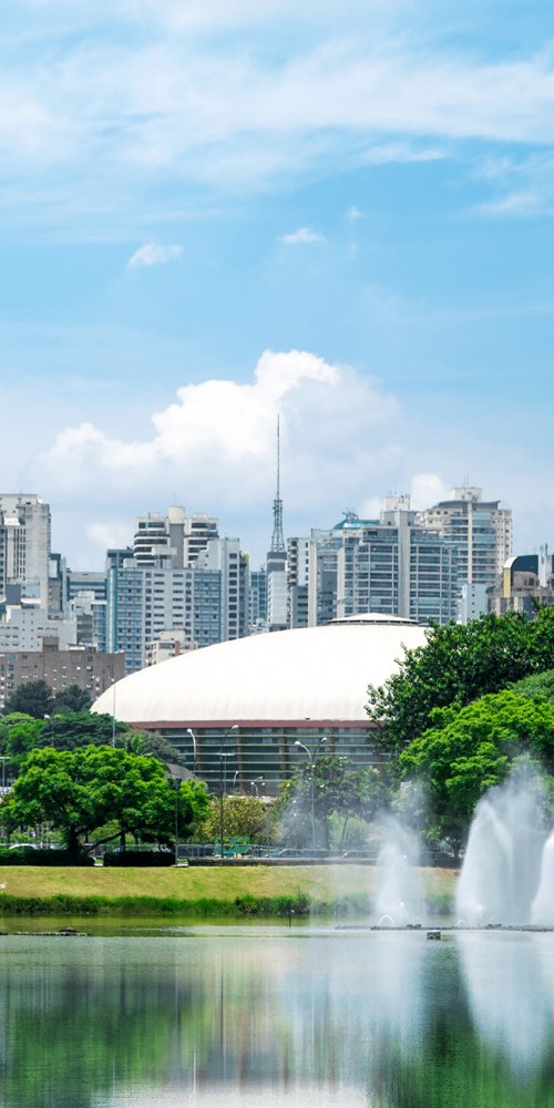 Scenic drive near Sao Paulo