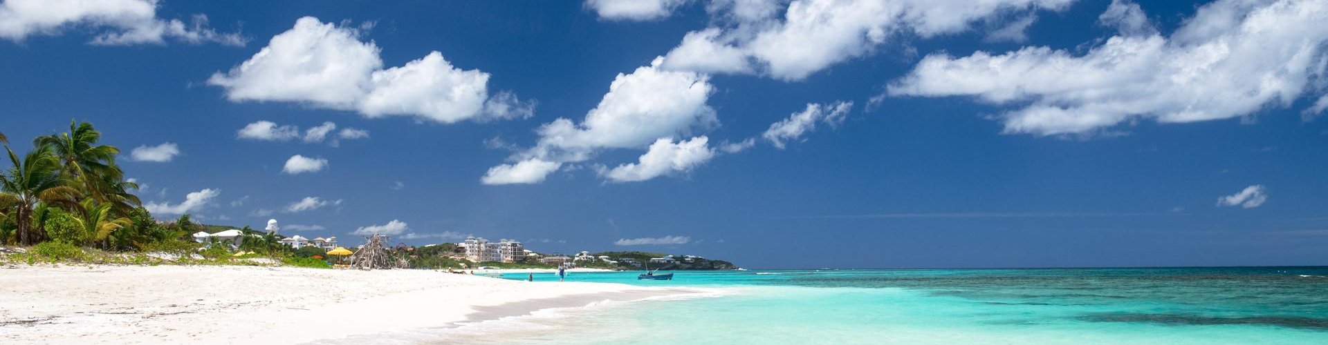 Sunset over Anguilla road trip horizon