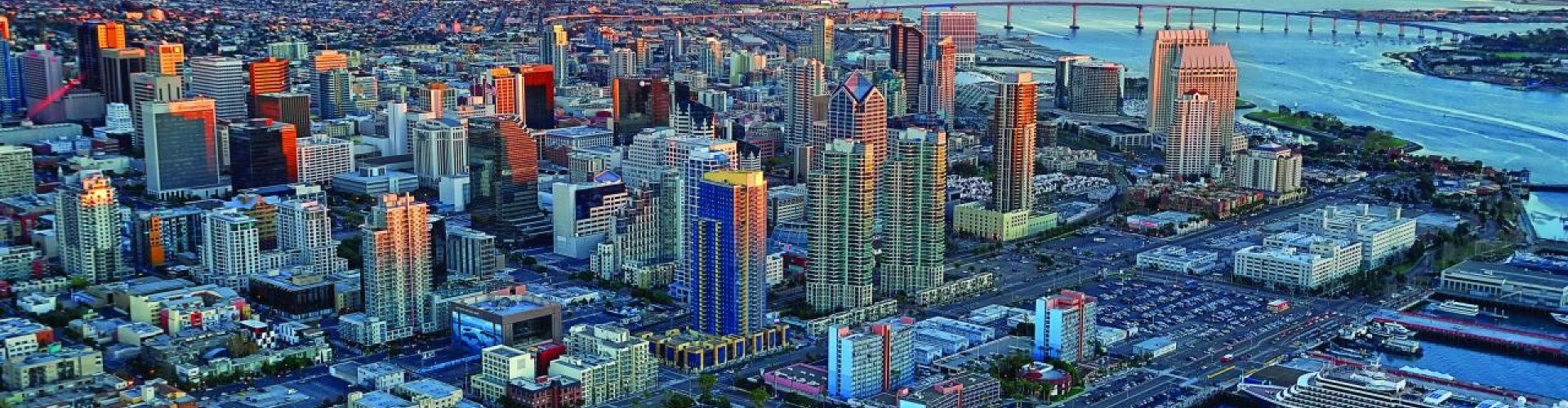 Scenic road trip around San Diego, CA, US