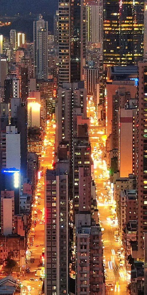 Scenic road near Hong Kong
