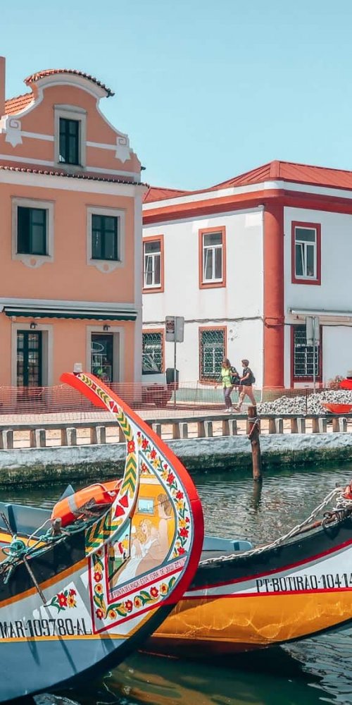 Coastal road near Aveiro
