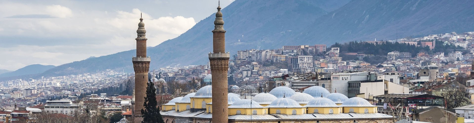 Bursa scenic landscape