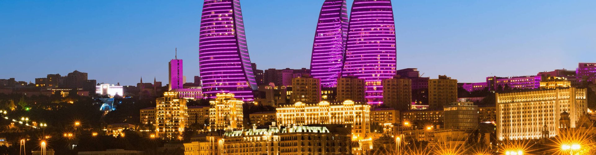 Road trip landscape near Baku, AZ