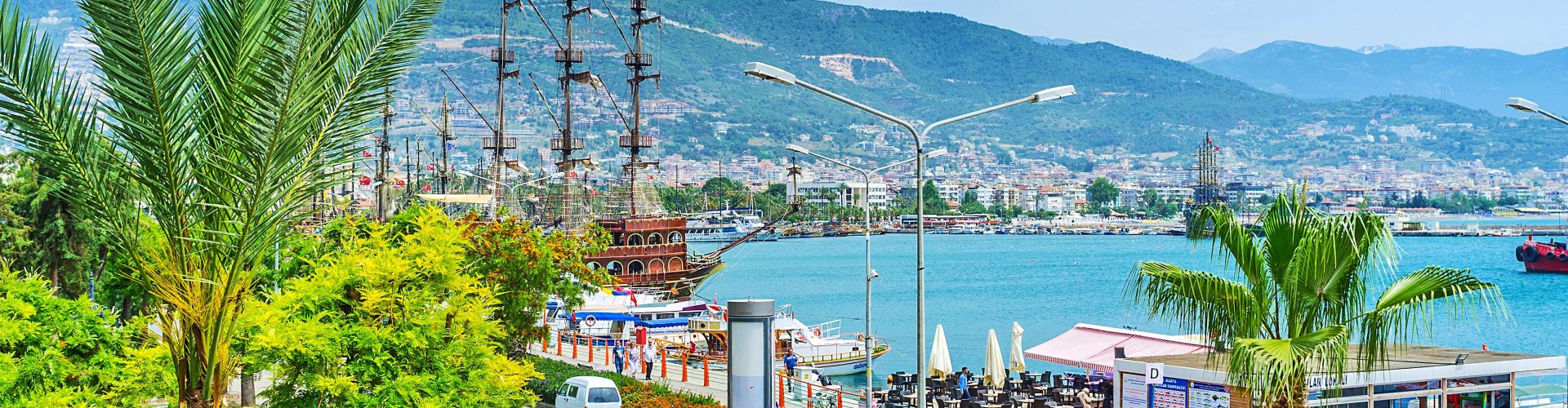 Driving road trip around Antalya, TR