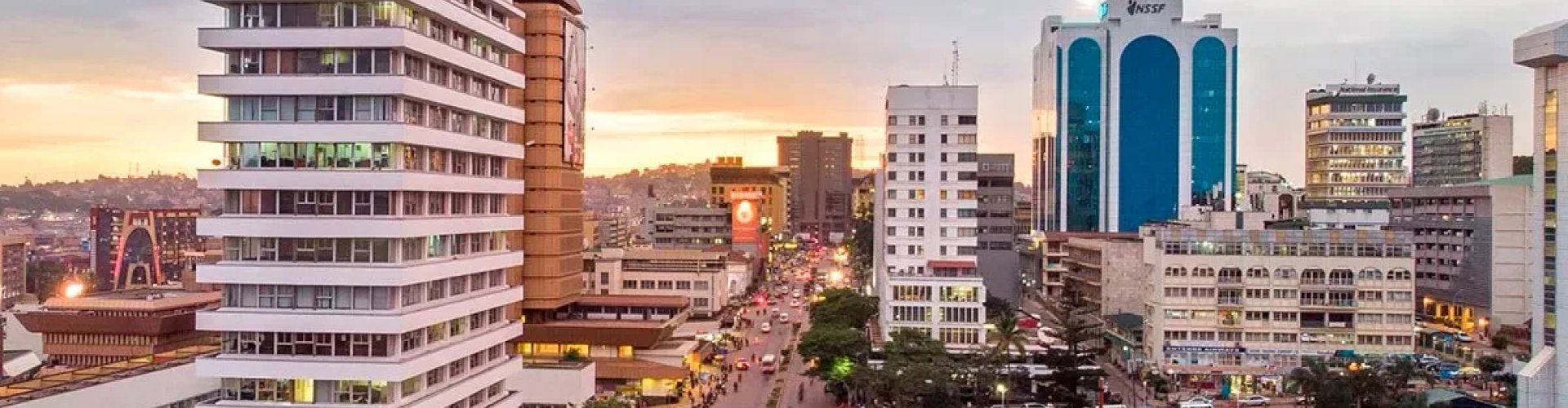 Scenic landscape near Kampala, UG