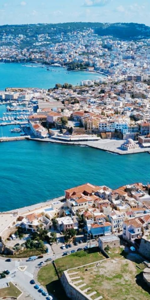 Scenic drive near Chania, Crete
