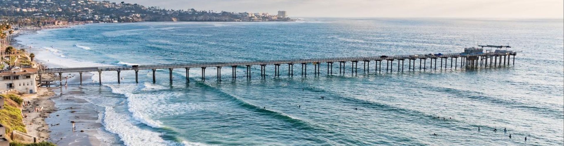 Scenic road trip around San Diego, CA, US