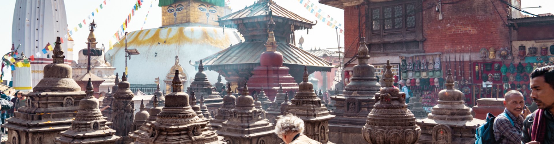 Road trip landscape near Kathmandu