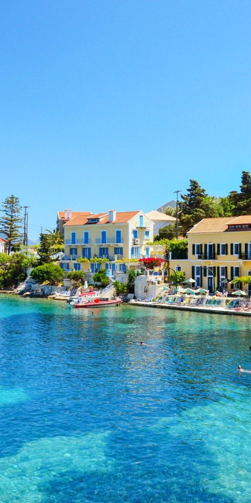Scenic view in Kefalonia