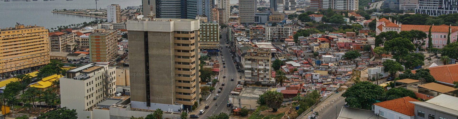 Sunset road near Luanda, AO