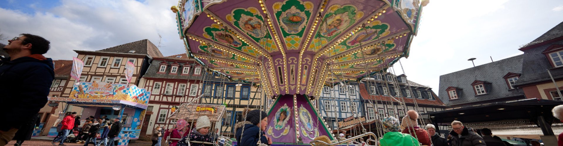 Road trip landscape near Gelnhausen, DE